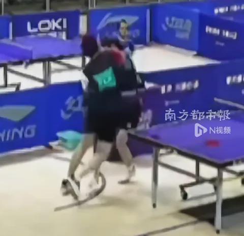 乒乓球小将赛后打人，被省内禁赛1年